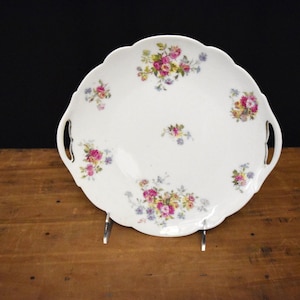 D&C Limoges Floral Plate, Limoges Plate, Vintage China Plate