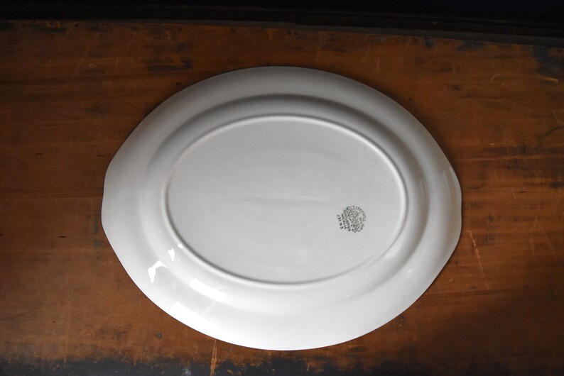 Eggshell Georgian Homer Laughlin Platter Vintage Platter Oval Platter Countess Homer Laughlin Platter Homer Laughlin Platter