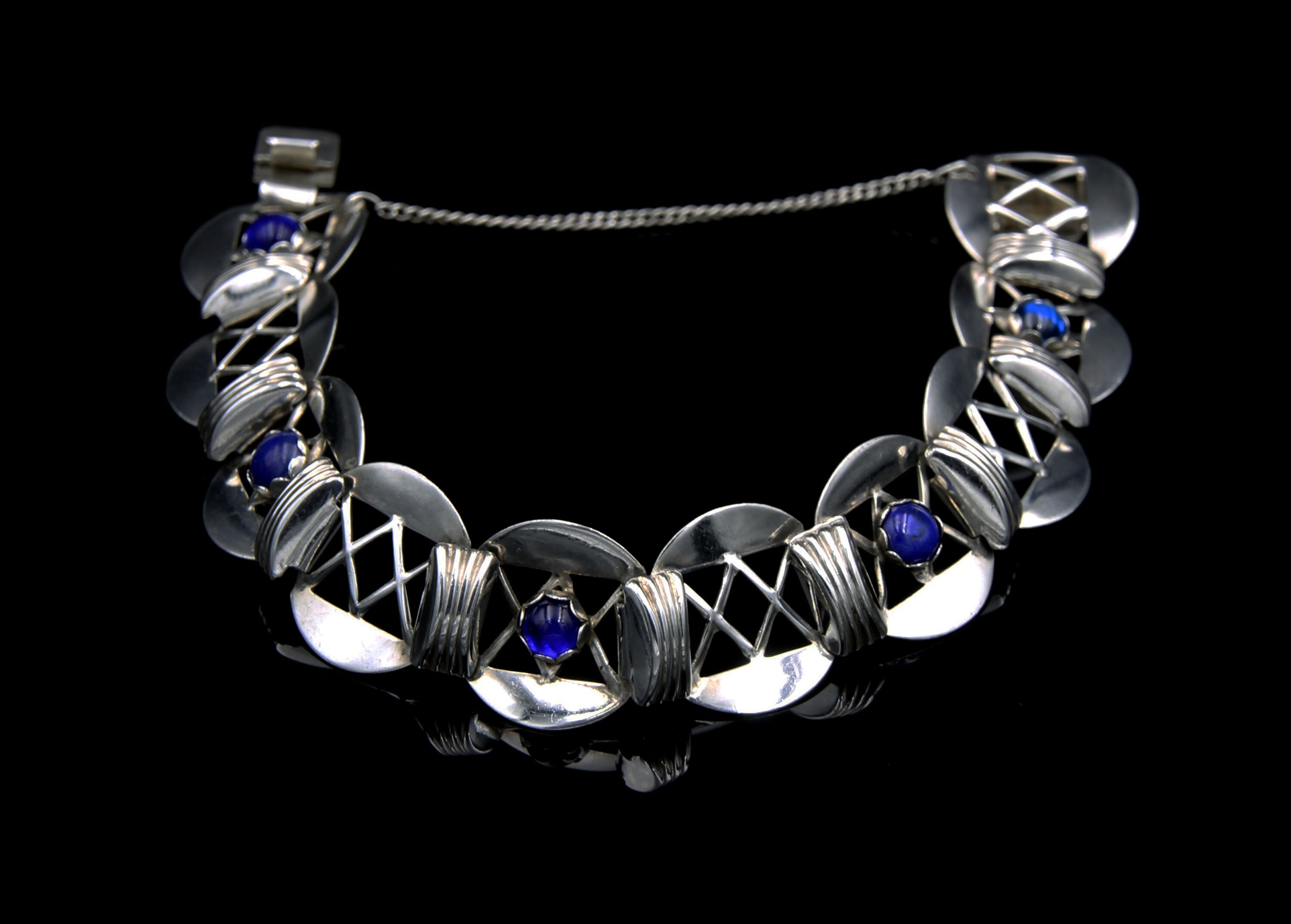 Alton Silver Modernist Bracelet from 1969 Vintage Scandinavian Etsy