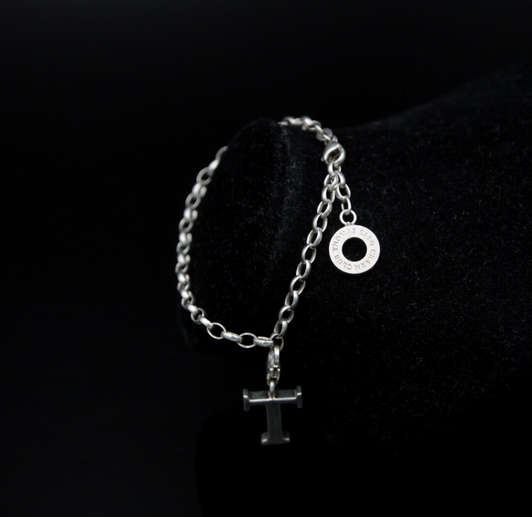 Vintage Thomas Sabo Sterling Silver Club Chain With Charm - Etsy