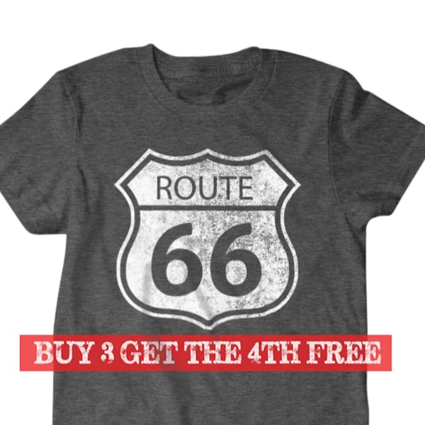 Route 66, lustiges t-Shirt, Geschenk für Sie und Ihn, lustiges Shirt 452
