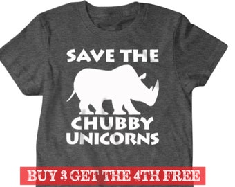 Unicorn T-shirt, Save the chubby unicorns t shirt, save the rhinos Funny T shirt, gifts for dad,  shirt, boyfriend, husband 26
