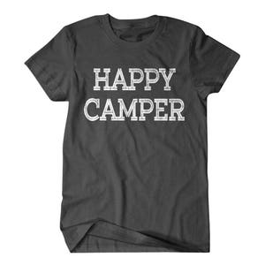 Camping gift, Happy Camper, funny shirts, gift for him, and her, hilarious tees 109 image 3