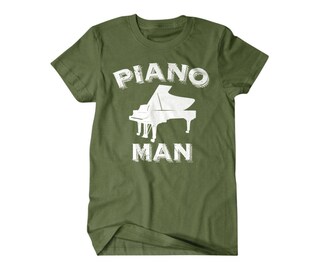 Regalo Per Pianista Con Tastiera Di Pianoforte Maglietta A Maniche Lunghe