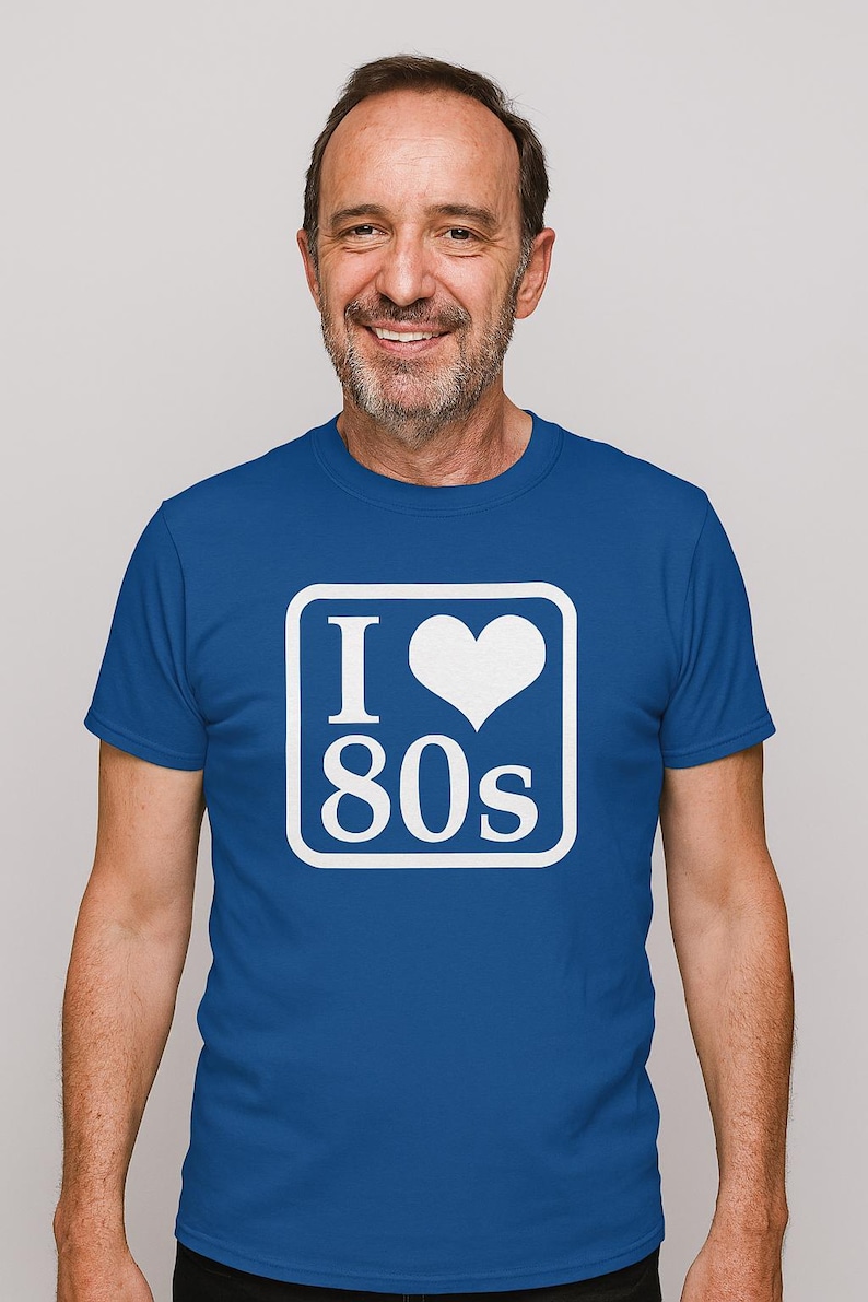I Love the 80s Shirt – Funny 80s Music Tee | Hair Band Rock T-Shirt | Retro Gift for Him or Her | Hilarious 80s Party Shirt | Vintage Tee image 1