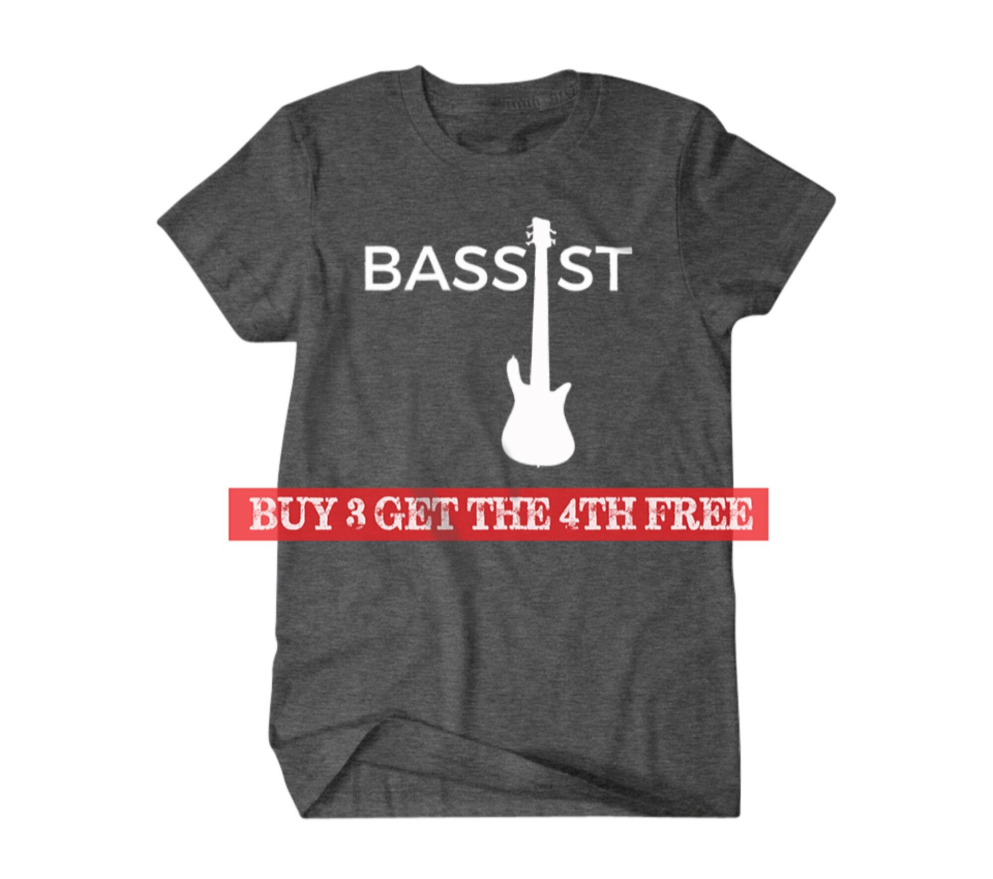Bassist T-shirt, Bass Player, Bass Player Gift, Musician Gift Funny T Shirt,  Gifts for Dad, Shirt, Boyfriend, Husband, Guitar, 303 -  Canada