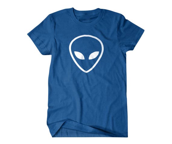 White Alien Head T-Shirt White Alien Head T-Shirt