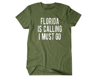 Florida is Calling and I Must Go Florida-State Funny Gifts Proud AME Sweatshirt