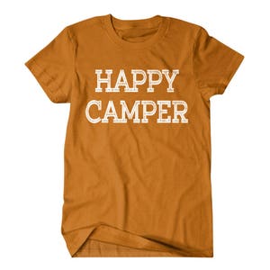 Camping gift, Happy Camper, funny shirts, gift for him, and her, hilarious tees 109 image 6