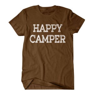 Camping gift, Happy Camper, funny shirts, gift for him, and her, hilarious tees 109 image 5