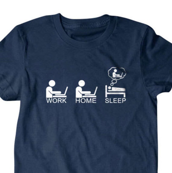 Computer Nerd Shirt Work Home Sleep T - Etsy
