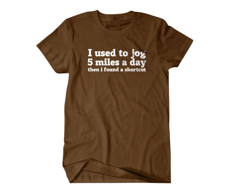 Camiseta para correr, camiseta para trotar, camiseta divertida para hacer ejercicio, camiseta, camiseta divertida, regalos para papá, camisa, novio, esposo imagen 2
