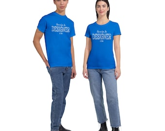Designer shirt, Designer gift, Graphics designer shirt, Have no fear the Designer is here,  gift for him, and her, hilarious tees 339