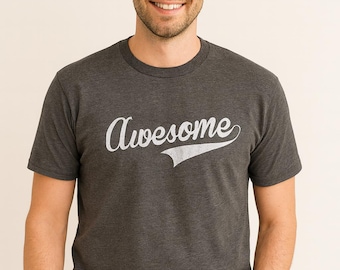 Camiseta divertida "Soy genial": un regalo divertidísimo para papá, novio, esposo o amigo / Camiseta genial para hombres y mujeres / Camiseta de confianza