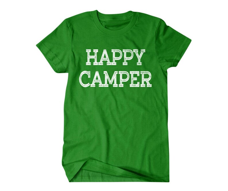 Camping gift, Happy Camper, funny shirts, gift for him, and her, hilarious tees 109 image 7