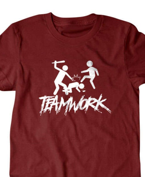 Teamwork Tshirt Funny Teamwork Shirt Funny T Shirts T Etsy Canada