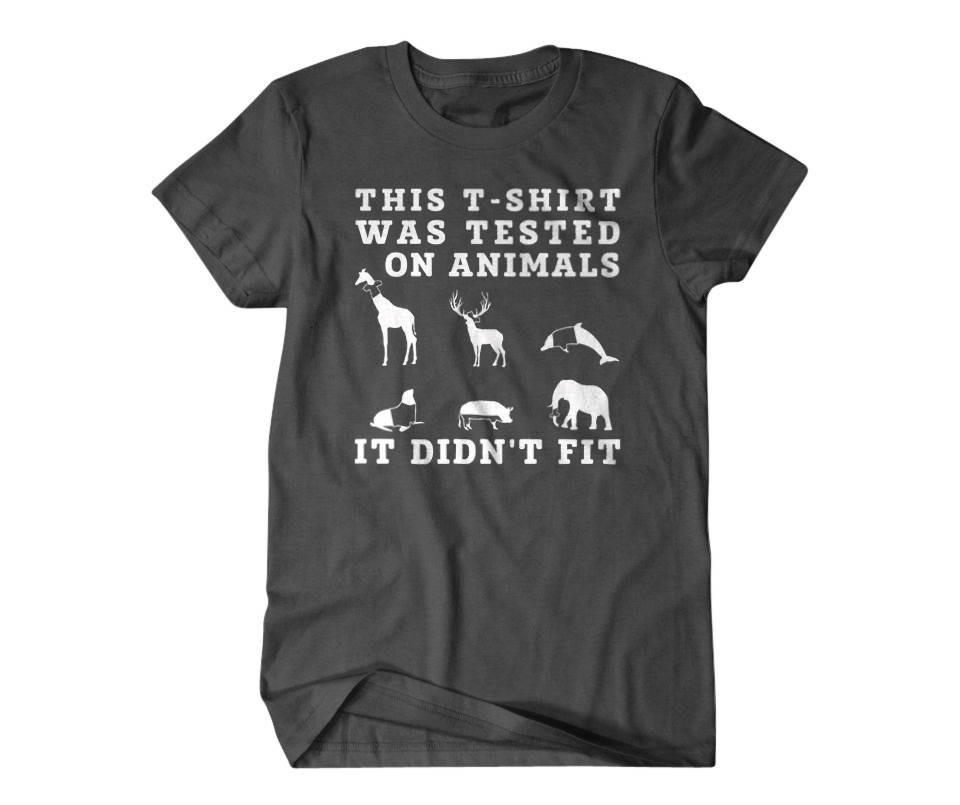 Animal Lover Gift Funny Animal Shirt This Shirt Was Tested Etsy