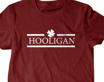 Camiseta de Hooligan, Hooligan Irlandés, Camisetas Divertidas para Hombre / Camisetas para Novio y Esposo / Regalos Preciosos para Papá / PorpoiseTees 334