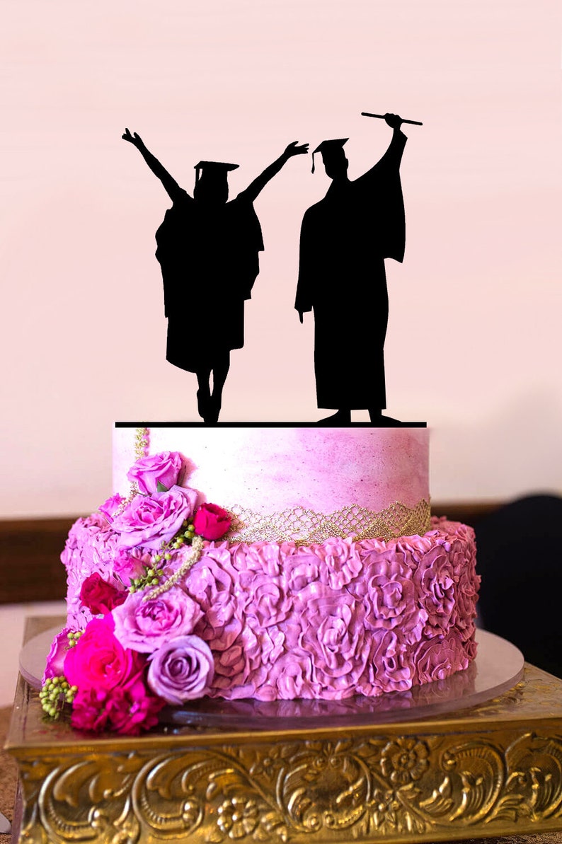 Personalised Acrylic Graduation Cake Topper Decoration Cake Toppers