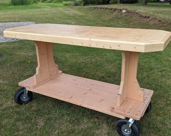 Rolling Bar Pub Gathering Cocktail BBQ Table ***Free Shipping***