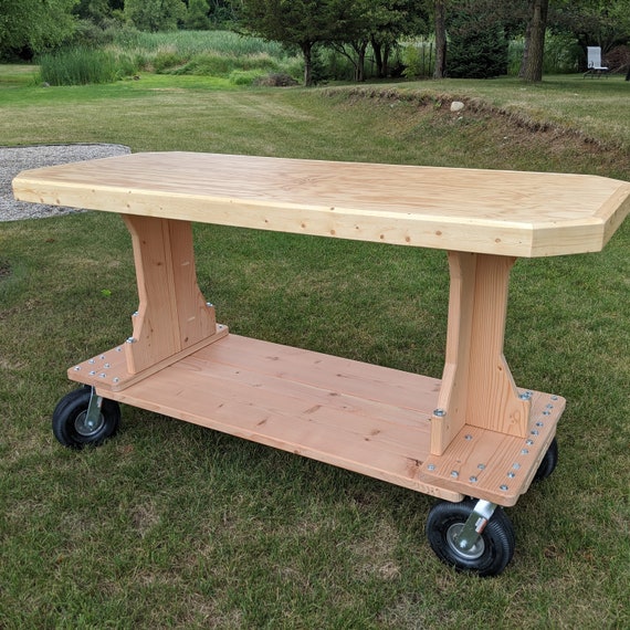 Rolling Bar Pub Gathering Cocktail BBQ Table free Shipping Etsy