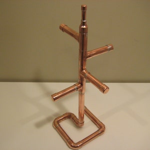 Copper Jewelry Stand image 1