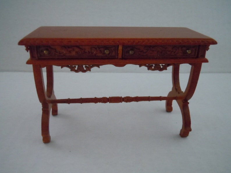Dollhouse Miniature Desk Writing Desk Side Table 1 12th Etsy