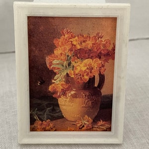 Dollhouse Miniature Framed Print ~ Picture ~ Art ~ Wall hanging ~ 1:12 Scale ~ Decoration ~ Diorama ~ Room Box ~ Accessories ~ Vignette