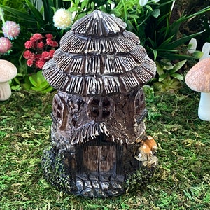 Fairy Lighted House ~ House ~ Fairy Garden ~ Miniature Garden ~ Miniature House ~ Gift ~ Gnome Garden ~ Diorama ~ Secret Garden