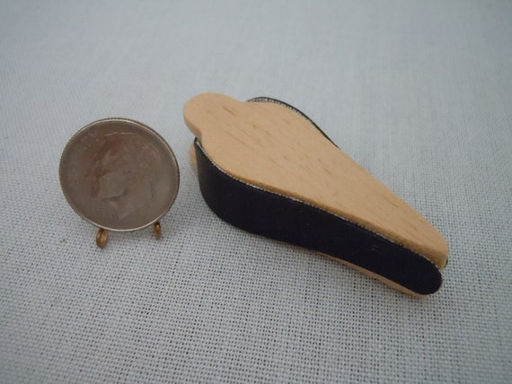 Dollhouse Miniature Non-working Fireplace Bellows Artisan Doll House Miniatures