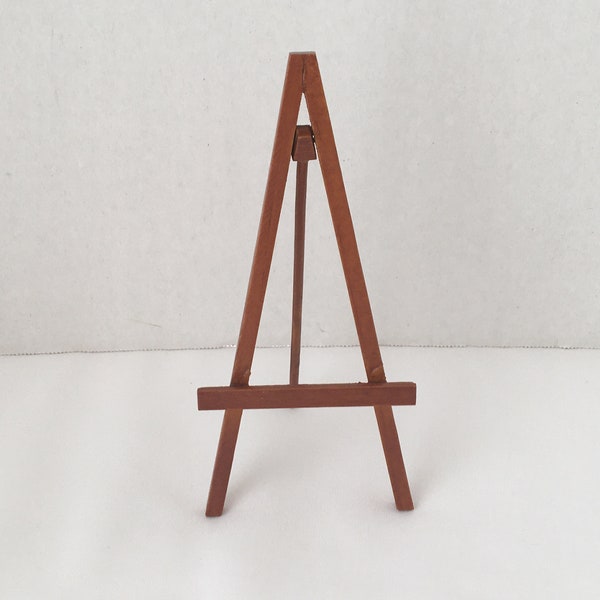 Dollhouse Miniature Easel ~ Painting ~ Artist ~ Art ~ Art Studio ~ 1:12th Scale ~ Miniature Artist Easel ~ Diorama ~ Accessories ~ Room Box