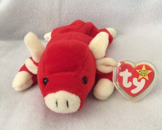 ty beanie baby snort 1995