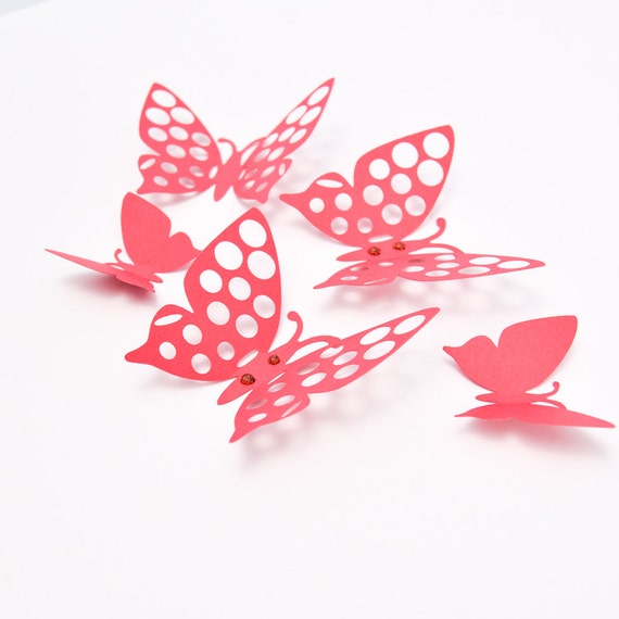 3d Butterfly Red Butterfly Sticker - 3d Butterfly Red Butterfly 3d Gifs  Artist - Discover & Share GIFs