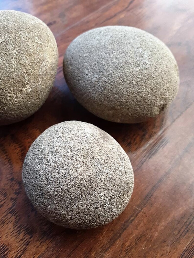 Hammerstone Flint Knapping 3 Stones Abo Primitive Tools Etsy