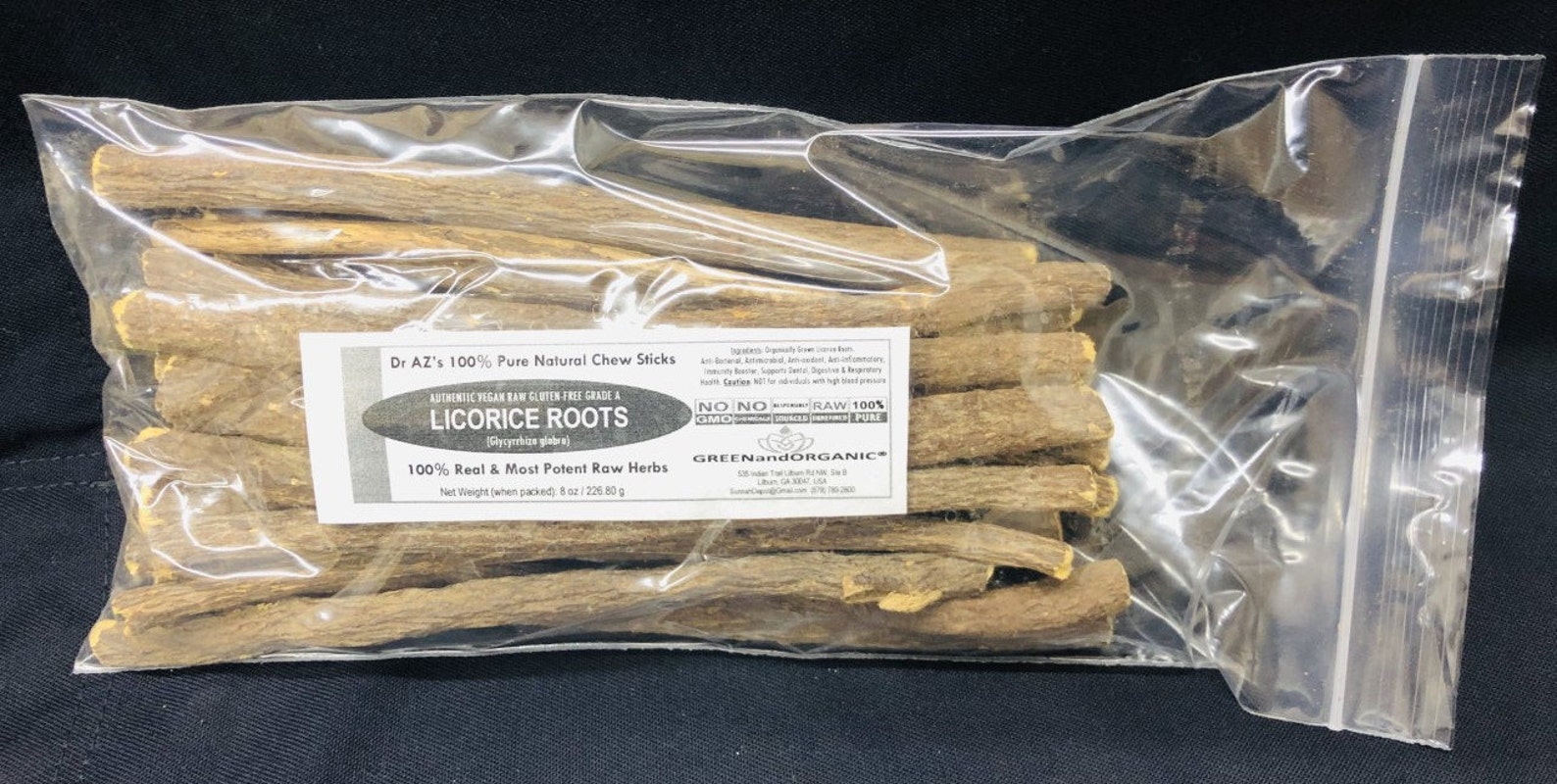 100 ORGANIC 8oz Natural LICORICE ROOT Chew Sticks Liquorice Etsy