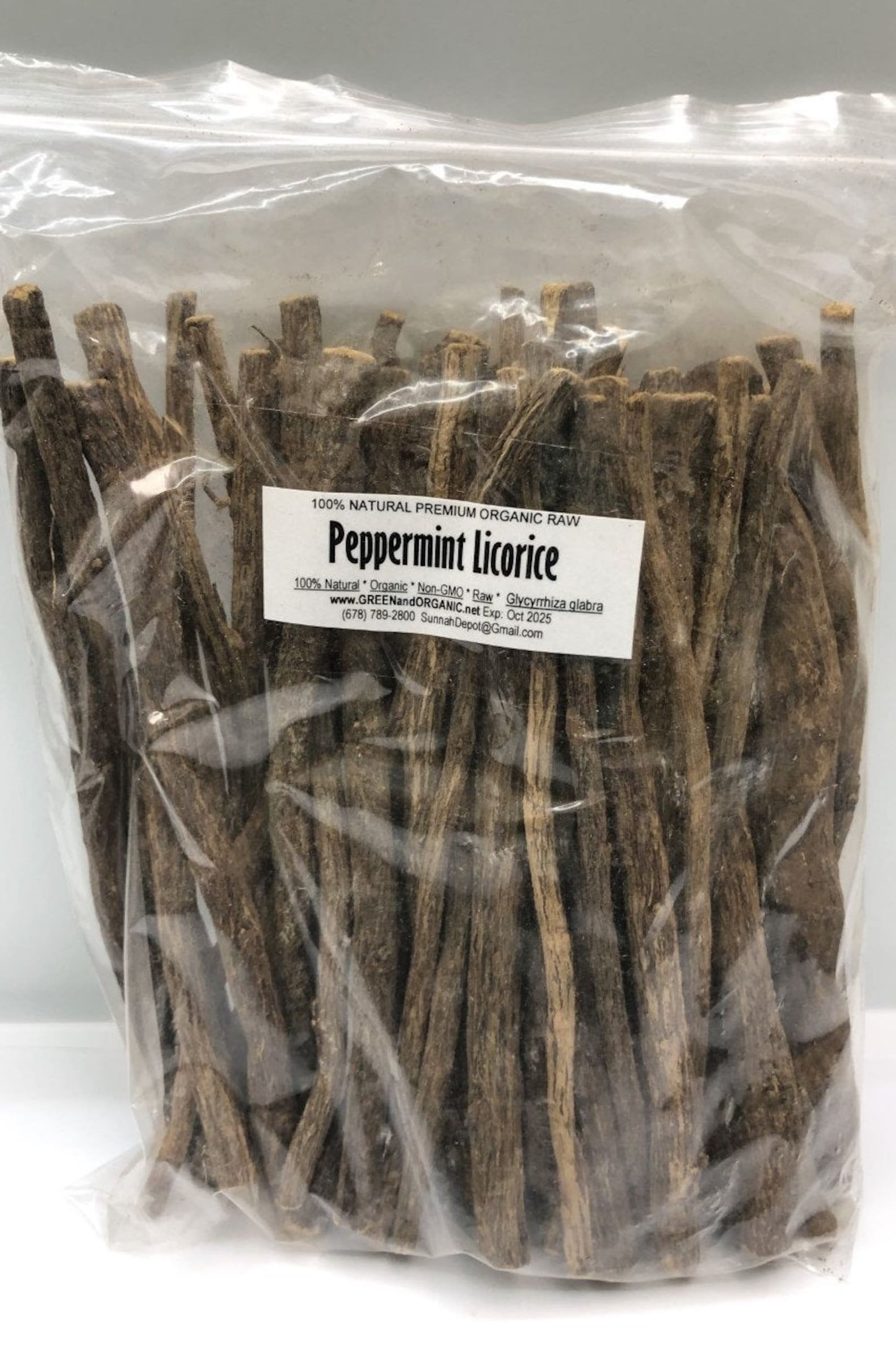 100 ORGANIC 16oz/ 1lb Peppermint LICORICE ROOT Chew Sticks Etsy Norway