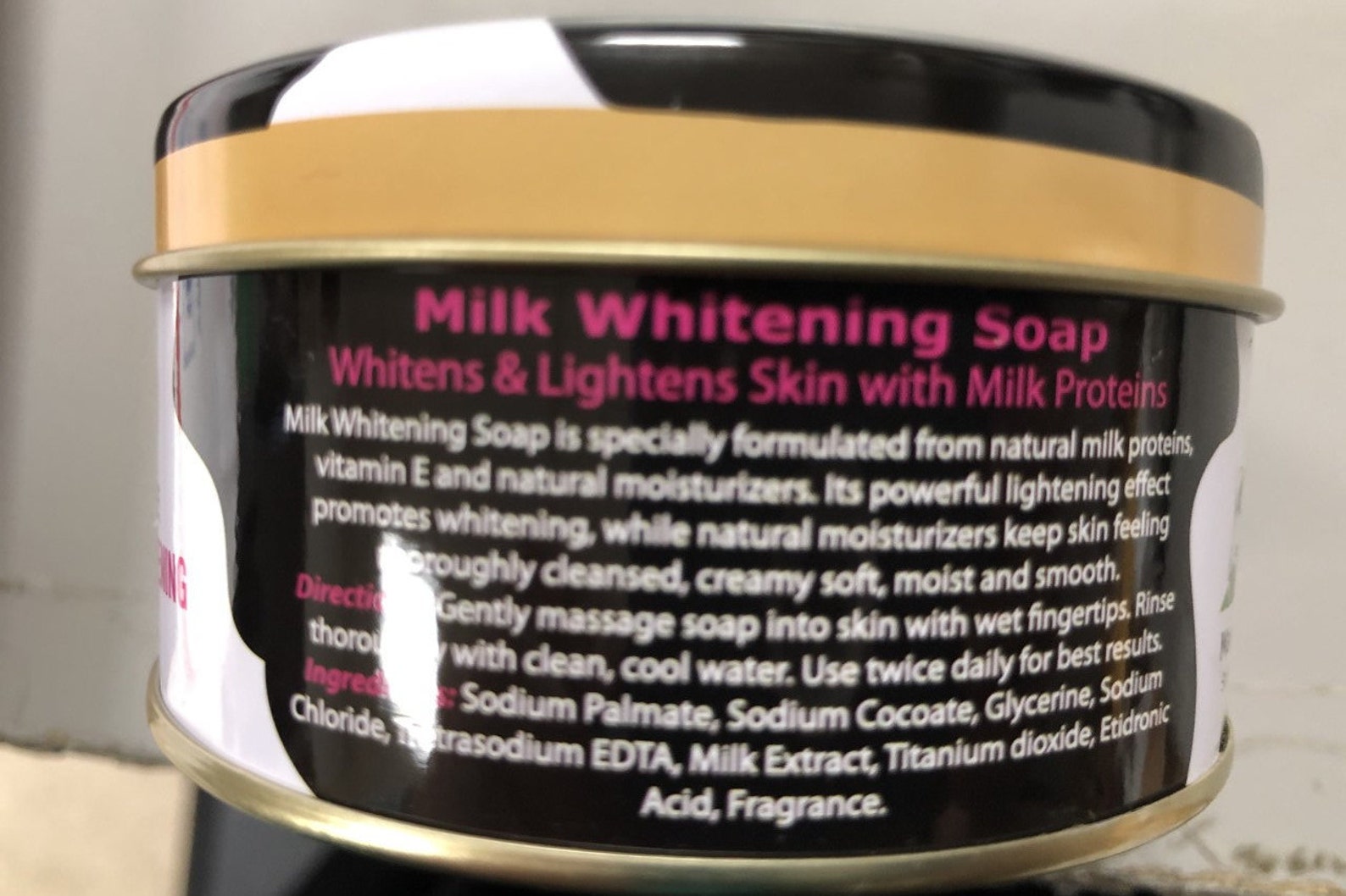 MILK WHITENING SOAP Bar Herbal Natural Etsy