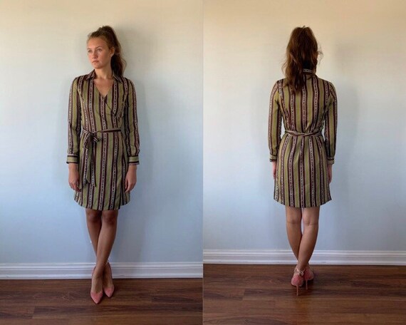 dvf wrap dress vintage