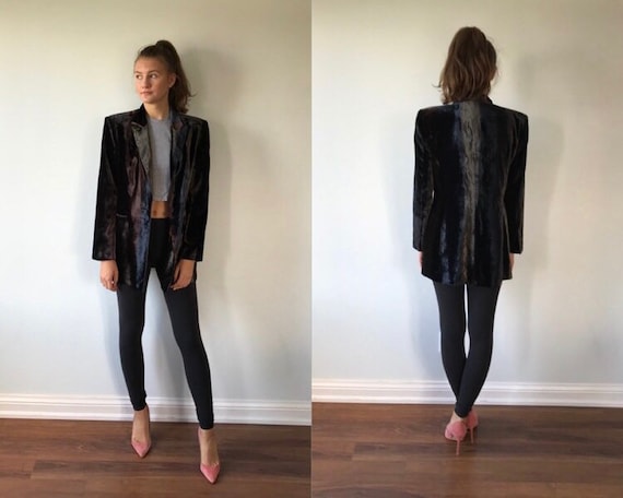 Vintage Gianfranco Ferre Velvet Jacket, Vintage La