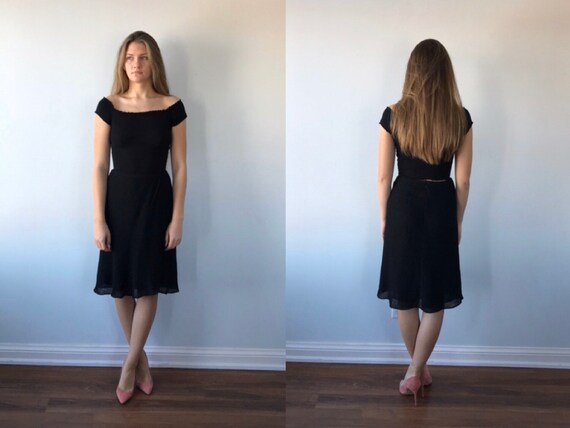 Vintage Black Skirt, Giorgio Armani, Vintage Black