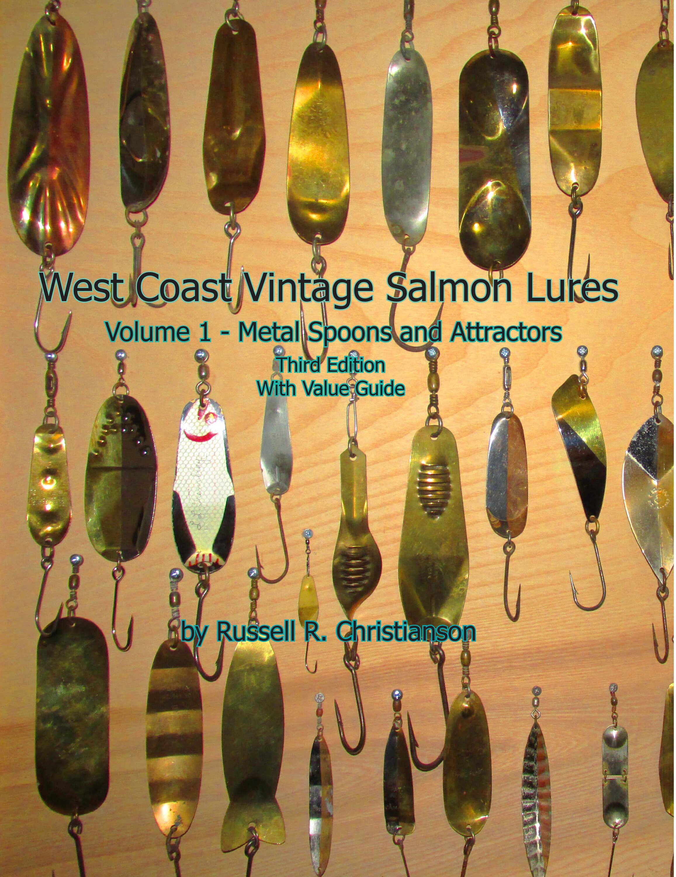 Vintage Salmon Lures Vol. 1 Metal Spoons and Attractors new Etsy