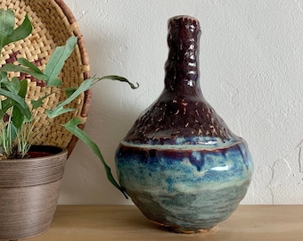 ヴィンテージスタジオ陶器の花瓶 - Etsy 日本