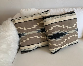 Vintage Southwestern Throw Pillows (Set of 2) – Boho Couch Pillows, Desert Decor