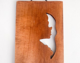 古い　アイヌ彫　壁掛け　木彫　成田ウタリアン　北海道　彫刻 古い アイヌ彫 壁掛け 木彫 成田ウタリアン 北海道 彫刻