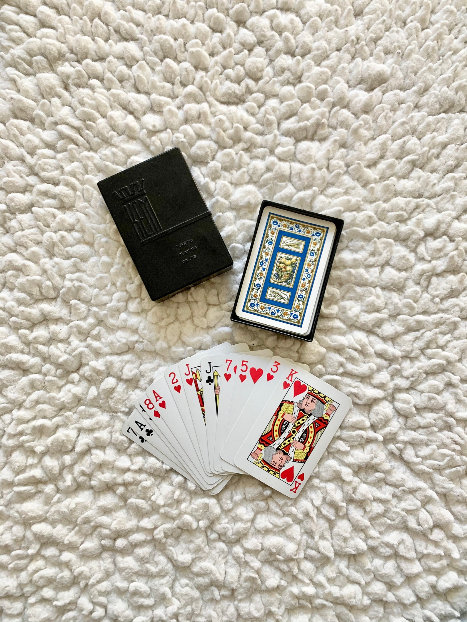 Vintage KEM Plastic Playing Cards Harvest Retro Card Deck Etsy