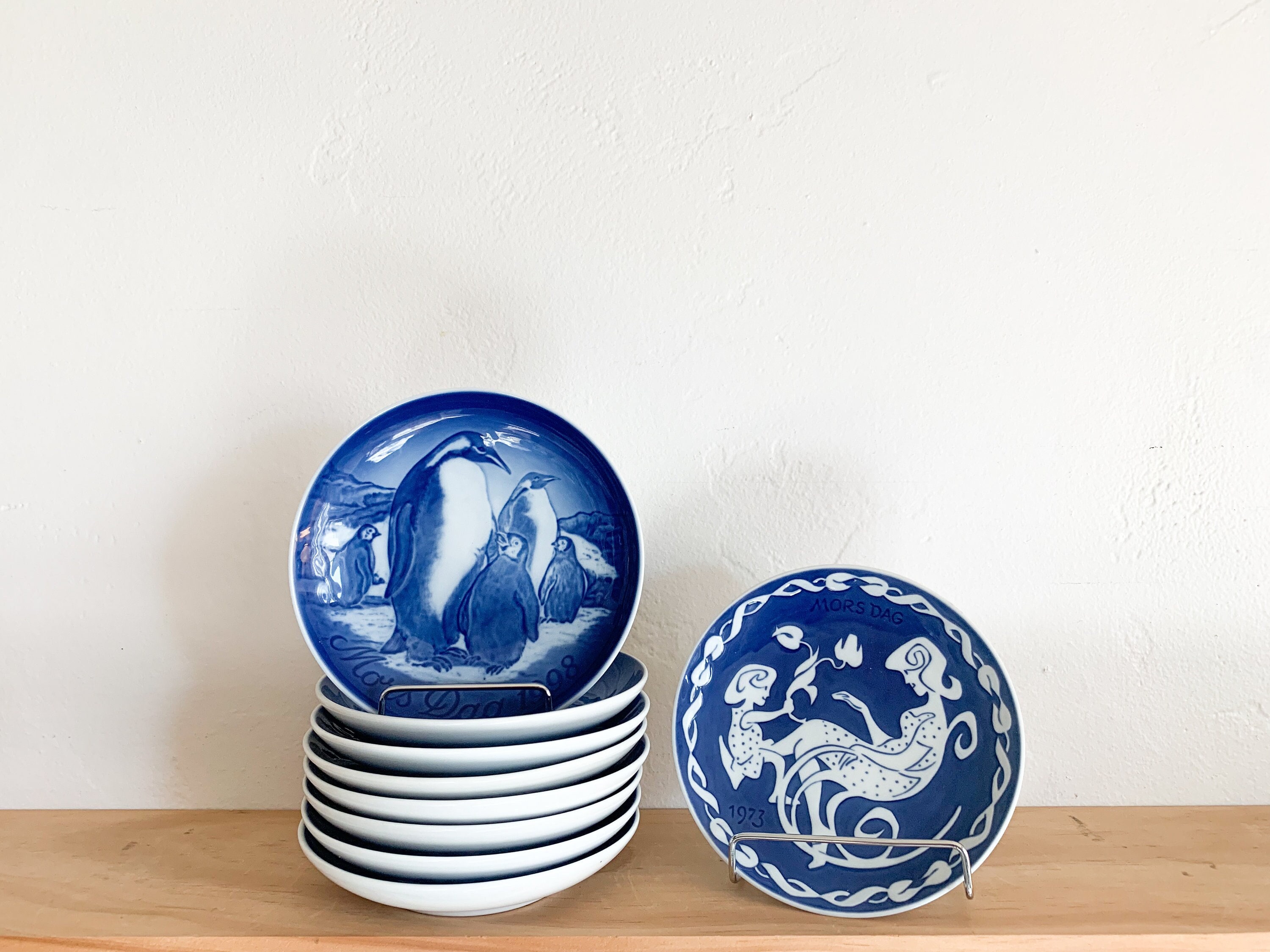 Vintage Mother's Day Copenhagen Porcelain Plate – Mors Dag