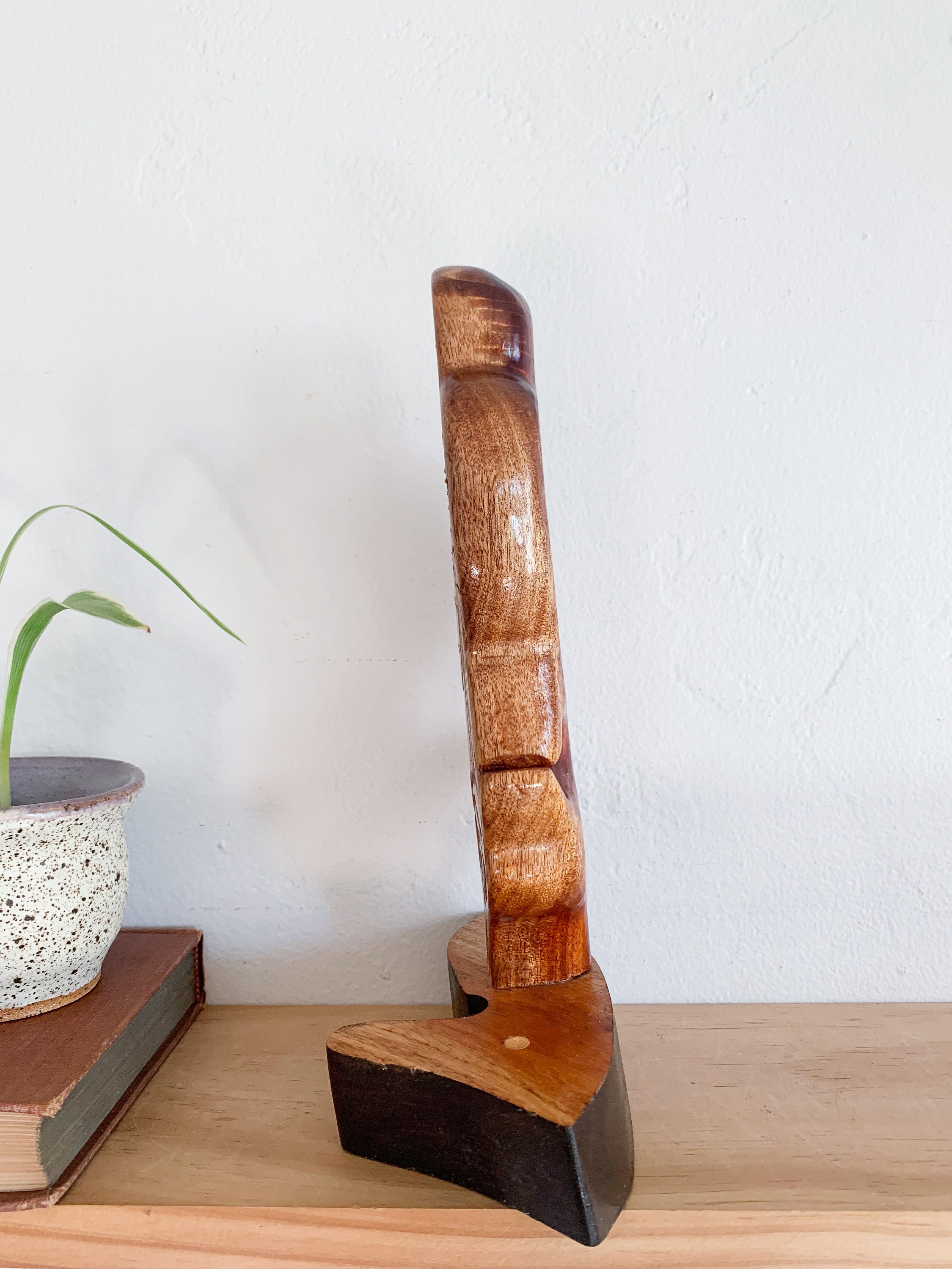 Our Lady of Guadalupe Wooden Statue – Virgin Mary Sculpture, Vintage ...
