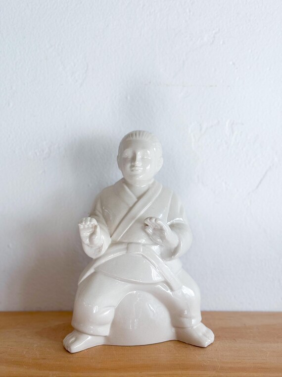 Vintage Benihana Ninja Tiki Mug | Karate Man, Ceramic Sensei