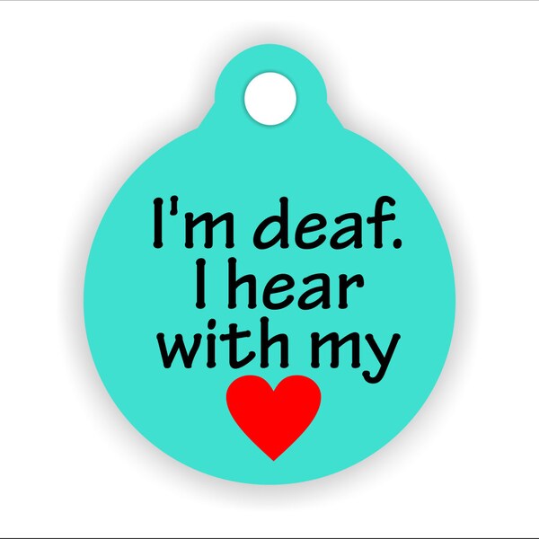 Deaf Dog Etsy