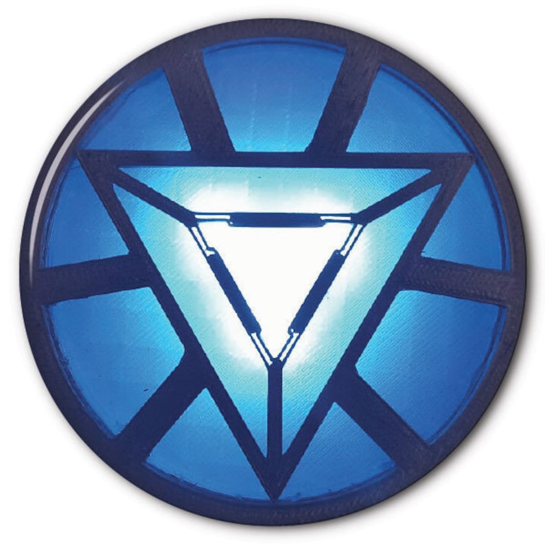 4 Piece ARC REACTOR Tony Stark Iron Man HALLOWEEN Costume Etsy